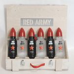 Водка Red Army в подарочном деревянном ящике 6 бутылок по 0,5 л
