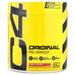 C4 / Cellucor, C4 Original Explosive, перед тренировкой, фруктовый пунш, 390 г (13,8 унции)