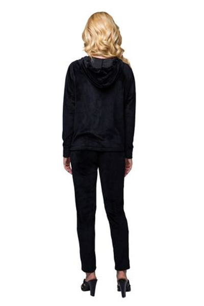 Костюм с капюшоном на молнии (Размер: XL) (Цвет: черный)