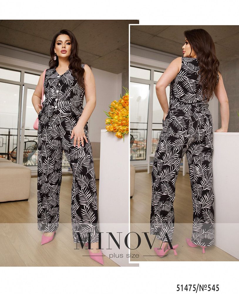 Костюм 545-черный Minova