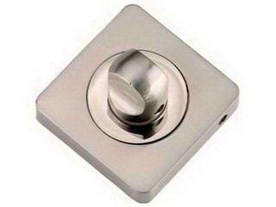 Завертка RENZ BK 02 SN/NP мат. никель/блест. никель КВАДРАТНАЯ