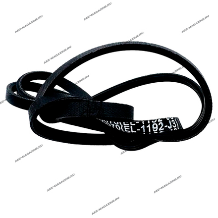 Ремень для импортной стиральной машинки 1146х7х3,6мм белый