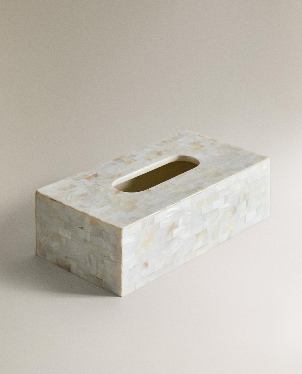 Zara Home салфетница, перламутр, светло-бежевый