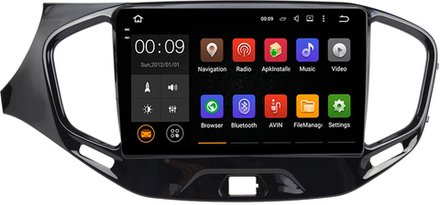 Магнитола для Lada Vesta 2015-2022, Vesta Cross - AIROC 2K RX-3003 Android 13, QLed+2K,  ТОП процессор, 8/128, CarPlay, SIM-слот