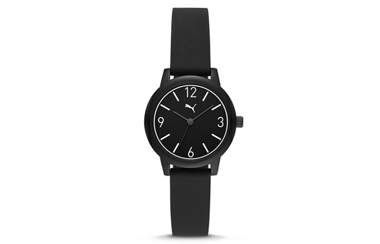 PUMA 1 Series Wrist Watch Quartz Movement Nylon Strap Black Dial Men"s Watches