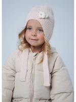 Шапка-чепчик для девочек на осень