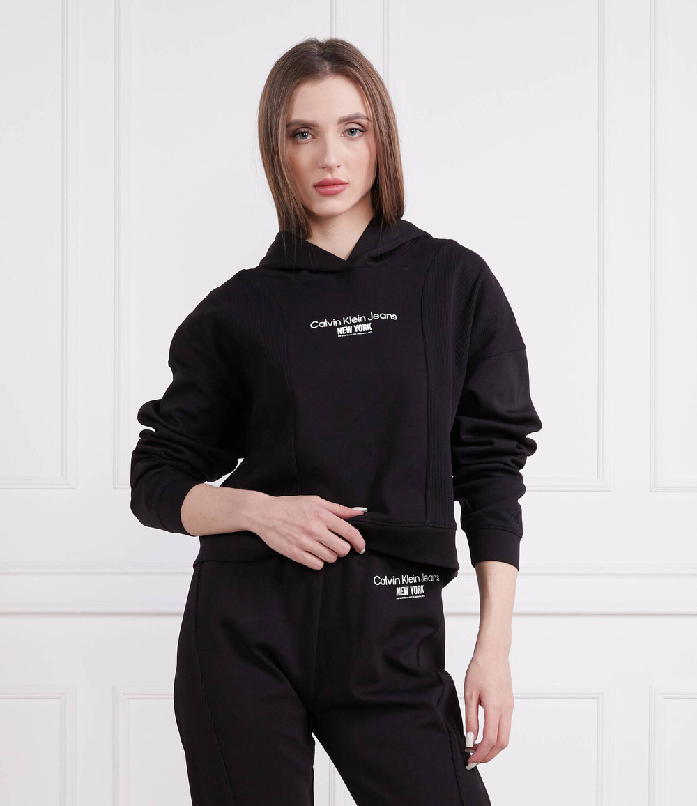Худи CALVIN KLEIN JEANS - черный(J20J220694)