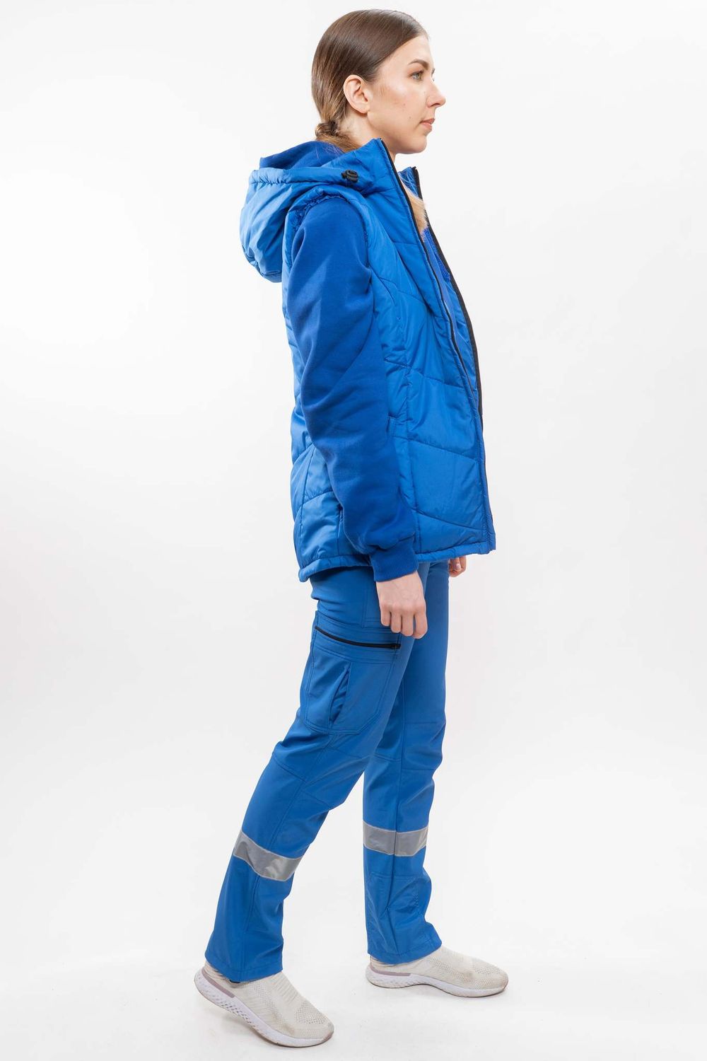 Жилет утепленный с капюшоном Скорая помощь MedicLine