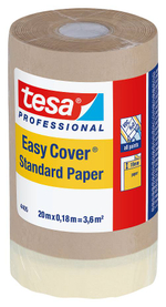 Укрывная бумага с малярной лентой tesa® 4405