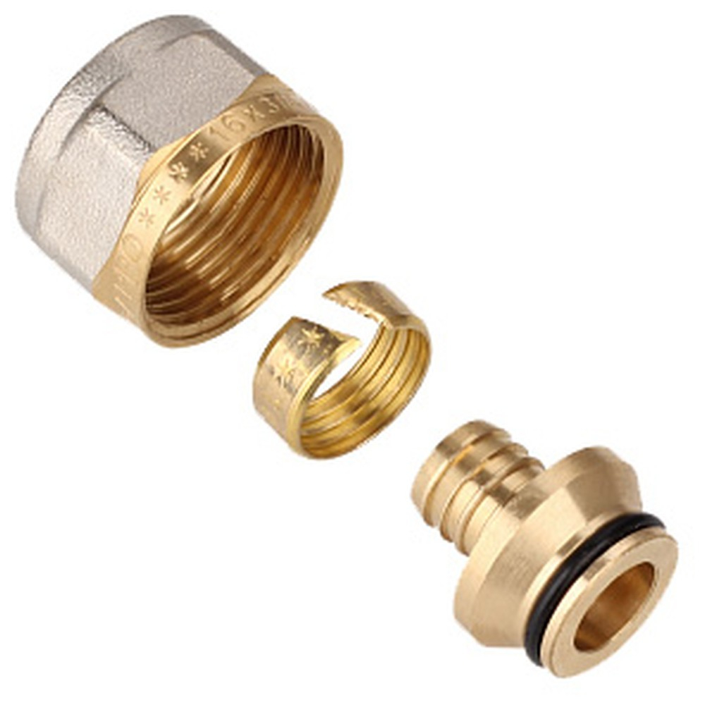 Соединитель Gappo Евроконус для полиэтиненовых труб 20 (2,0) мм х 3/4"