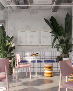 Столик-табурет Donuts, 35х47 см