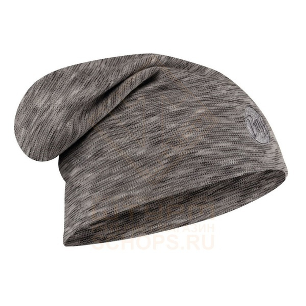 Шапка Buff Heavyweight Merino Wool Hat, Fog Grey Multi Stripes