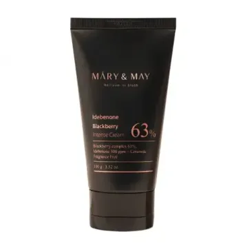 Mary&May Крем антивозрастной с идебеноном и ягодами - Idebenone Blackberry Intense Cream 100 гр