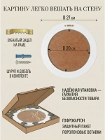 Картина на стену интерьерная на холсте 27 см