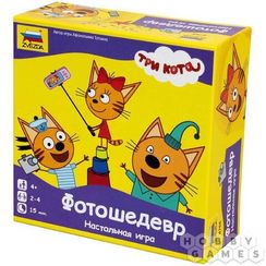 Игра "Три кота. Фотошедевр"