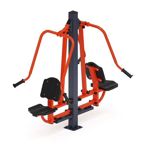 Жим от груди - Уличный тренажер двойной