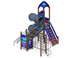 Игровой комплекс Космопорт Космос ДИК 2.14.09-02 H=2000