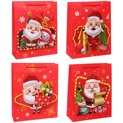 Пакет подарочный «Сказочный Дедушка» 26*32*10 см