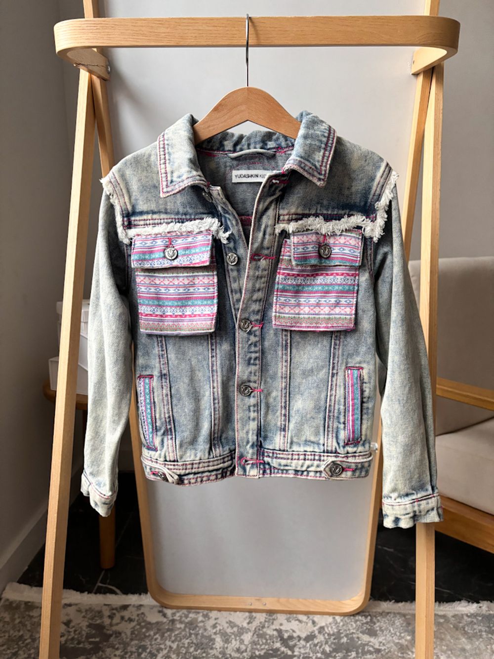 Джинсовая куртка Yudashkin Kids, 116