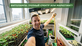 Фитолампа для растений: как отличить полный спектр от маркетинга