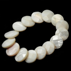 Браслет "Амели" перламутр белый асс.