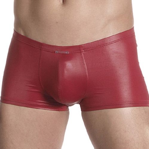 Мужские трусы боксеры темно красные Olaf Benz Dark Red Boxer