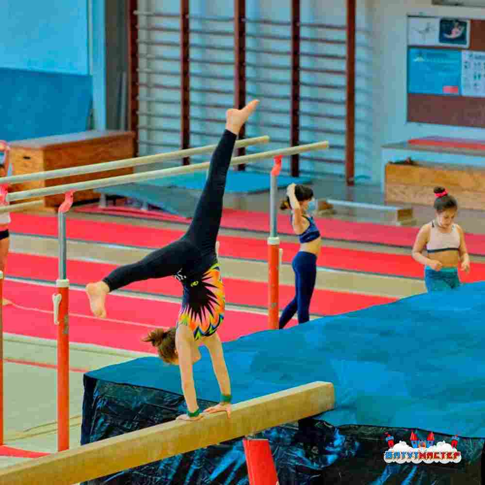 Надувная подушка «LogoAir» для приземлений и отработки трюков, 7,14×5,62×1,2 м