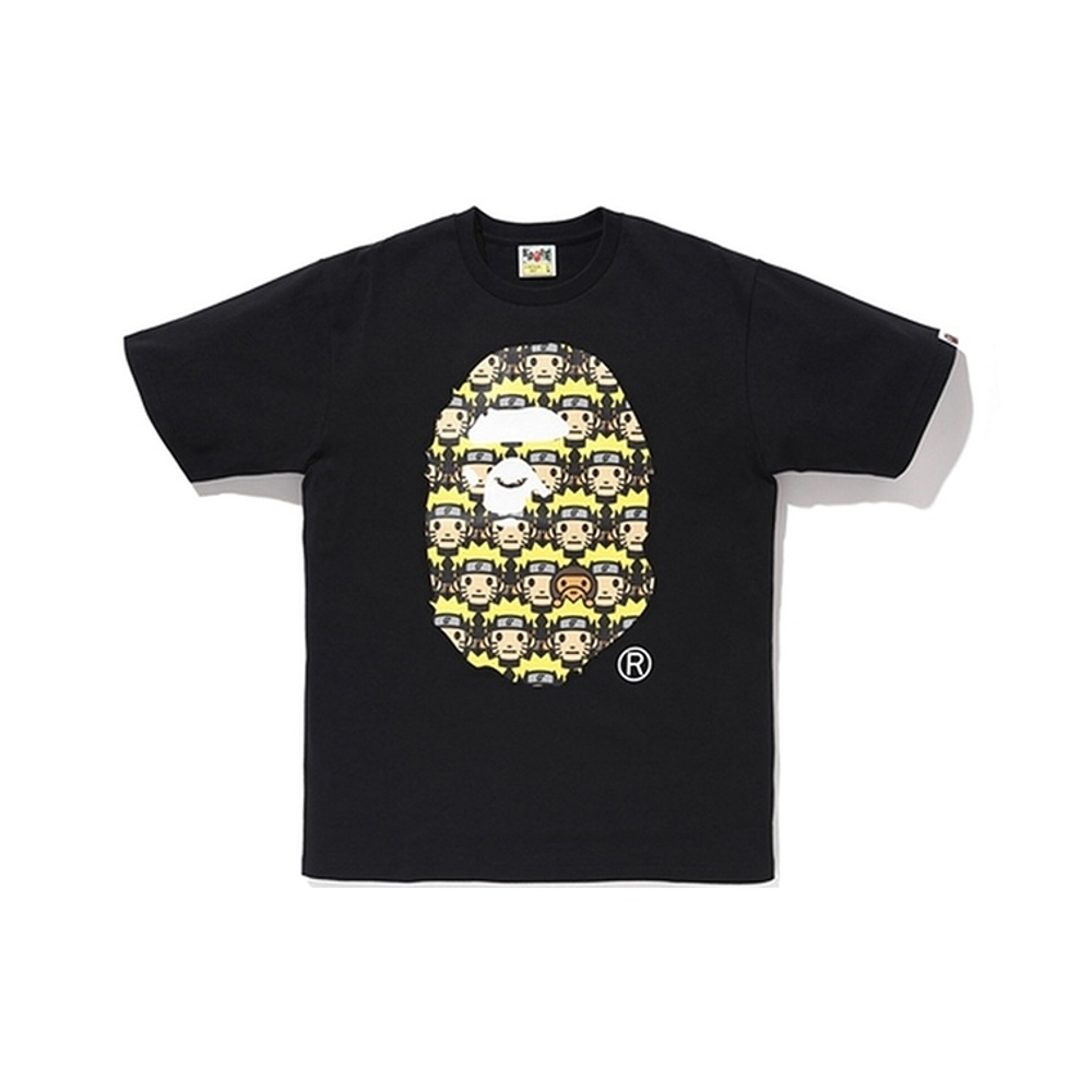A Bathing Ape X Naruto Ape Head Tee