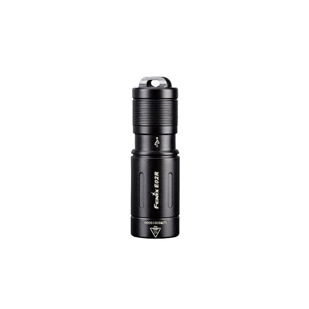 Фонарь Fenix E02R, черный