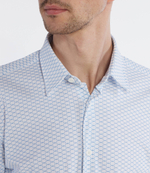 Рубашка P-ROAN-kent-C1-233 BOSS BLACK - голубой(50513590)