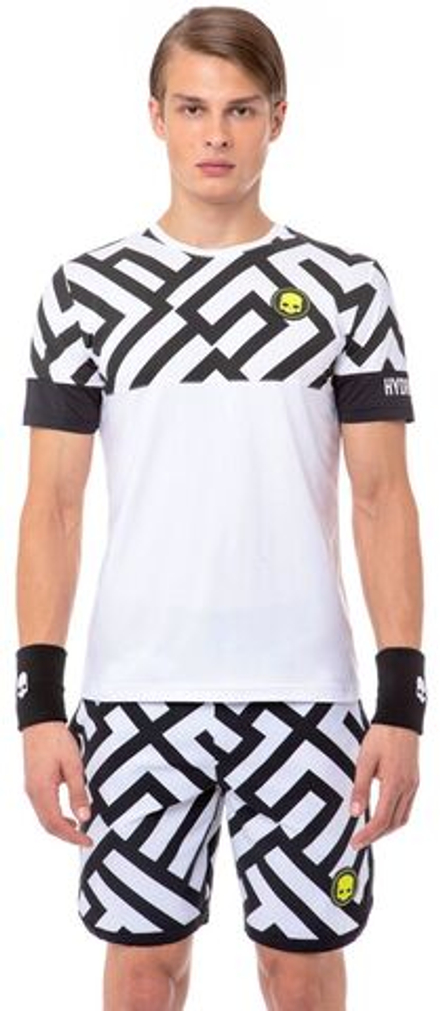 Теннисная футболка Hydrogen Tech Labyrinth Tee