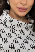 Платье Никс (светло-серое) П12755-4М LT Collection