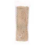 Мочалка для тела «ULTRAMARIN TEFANIO», комбинированная, цвет белый, 65*12см (зип пакет)