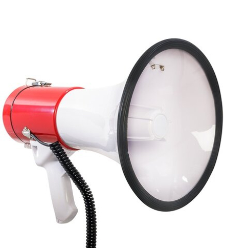 HW-66 Мегафон мощность 25 Ватт (до 600 метров)