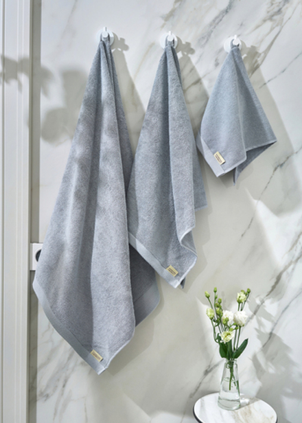 Полотенце 70x140 Luxberry Daily Bathing серое