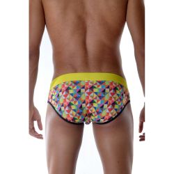 Мужские трусы слипы разноцветные Don Moris DM111821