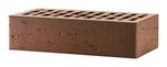 Кирпич ЛСР 1НФ Красный Флэш Ультра Темный, рустик М-175, 250х120х65 - лицевой керамический пустотелый