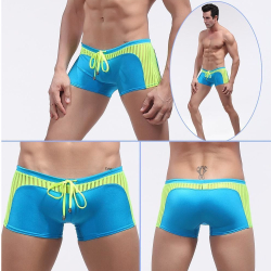 Мужские плавки голубые WANG JIANG WJ141214-4