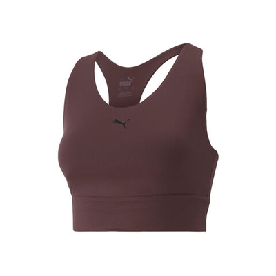 Женская теннисная майка Puma All-In Long Line Tank Top Women - Brown