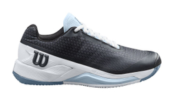 Женские Кроссовки теннисные Wilson Rush Pro 4.0 Clay W - black/white/china blue