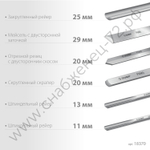 ЗУБР Эксперт-6 6 предм., Набор ручных резцов по дереву (18370)