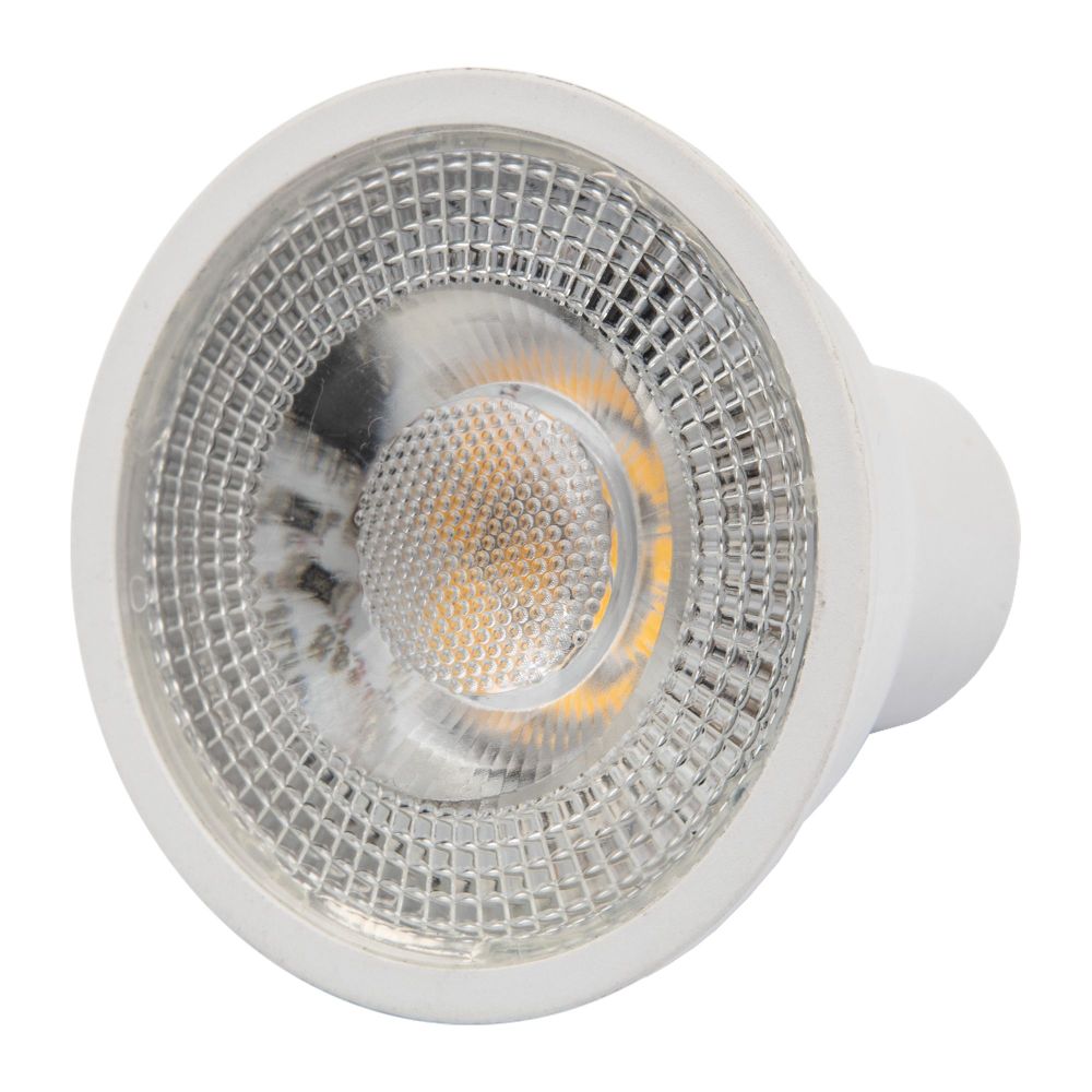 LED-JCDR-7W-3000K-GU5.3-38D-NR Лампа светодиодная. Форма JCDR. матовая. Серия Norma. Теплый белый свет 3000K. Угол свечения 38. Картон. ТМ Volpe