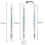 Ручка стираемая гелевая ЮНЛАНДИЯ "Щенята", СИНЯЯ, корпус ассорти, узел 0,5 мм, линия письма 0,35 мм, 143660