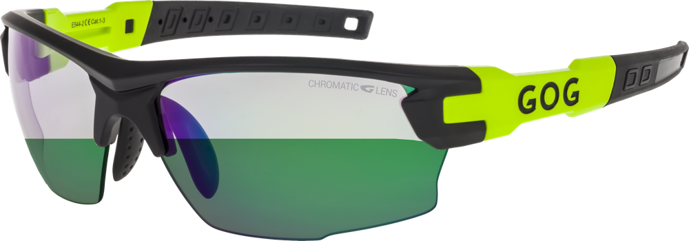 Спортивные очки GOG Steno C / Matt Black-Green / Photochromic Green Lens