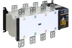 Реверсивный рубильник АВР (устройство автоматического ввода резерва) SHIQ5-1000 4P
