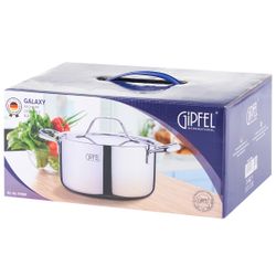 Кастрюля из нержавеющей стали Gipfel Galaxy 51969 20 см/3,2 л