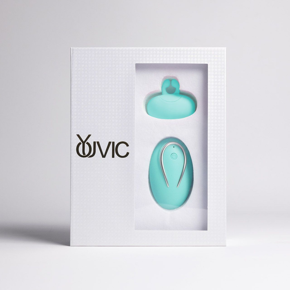 Мини-вибратор Youvic DF958-BLUE 4,9 см, 10 режимов, IPX6