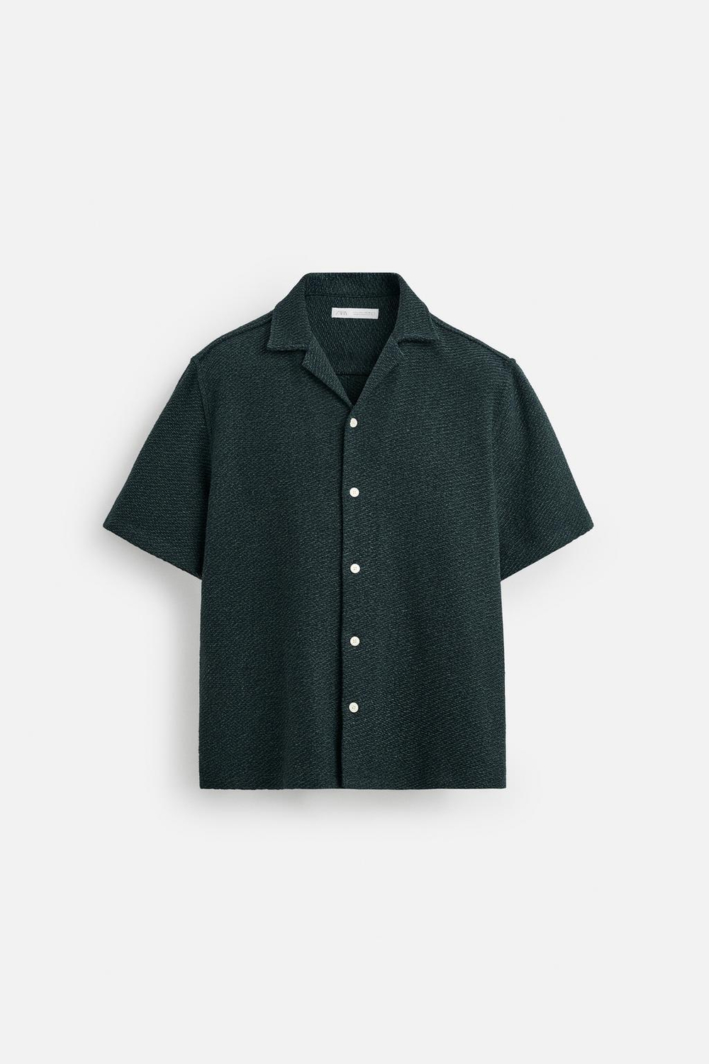 Рубашка relaxed-fit из рельефной ткани