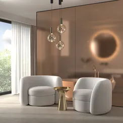 Подвесной светильник Туманность / Nebula 3000К 6Вт Maytoni mod182pl-l6cg3k