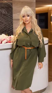 Платье-рубашка УК-1865-3 Fabrika